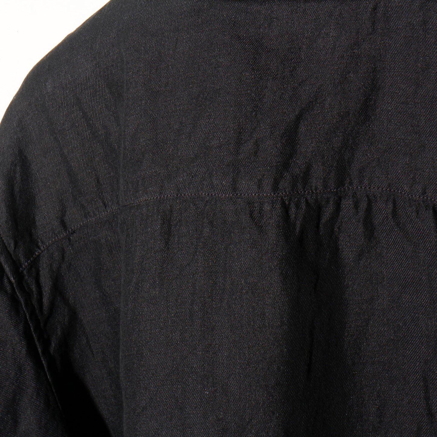 和紙大麻シャツ / 墨黒
