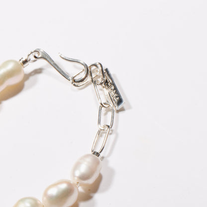 Orbit  Watch Bracelet / pearl