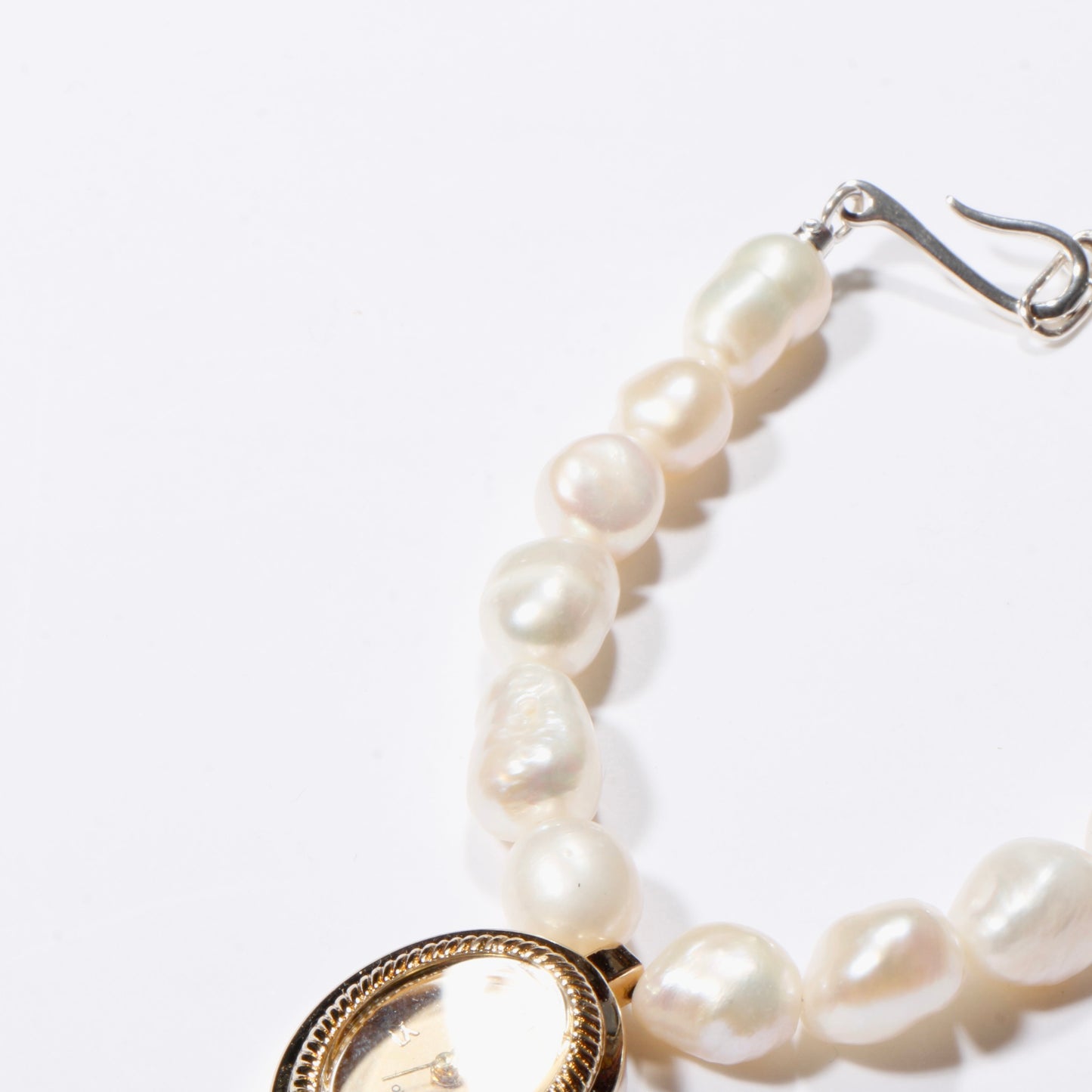 Orbit  Watch Bracelet / pearl