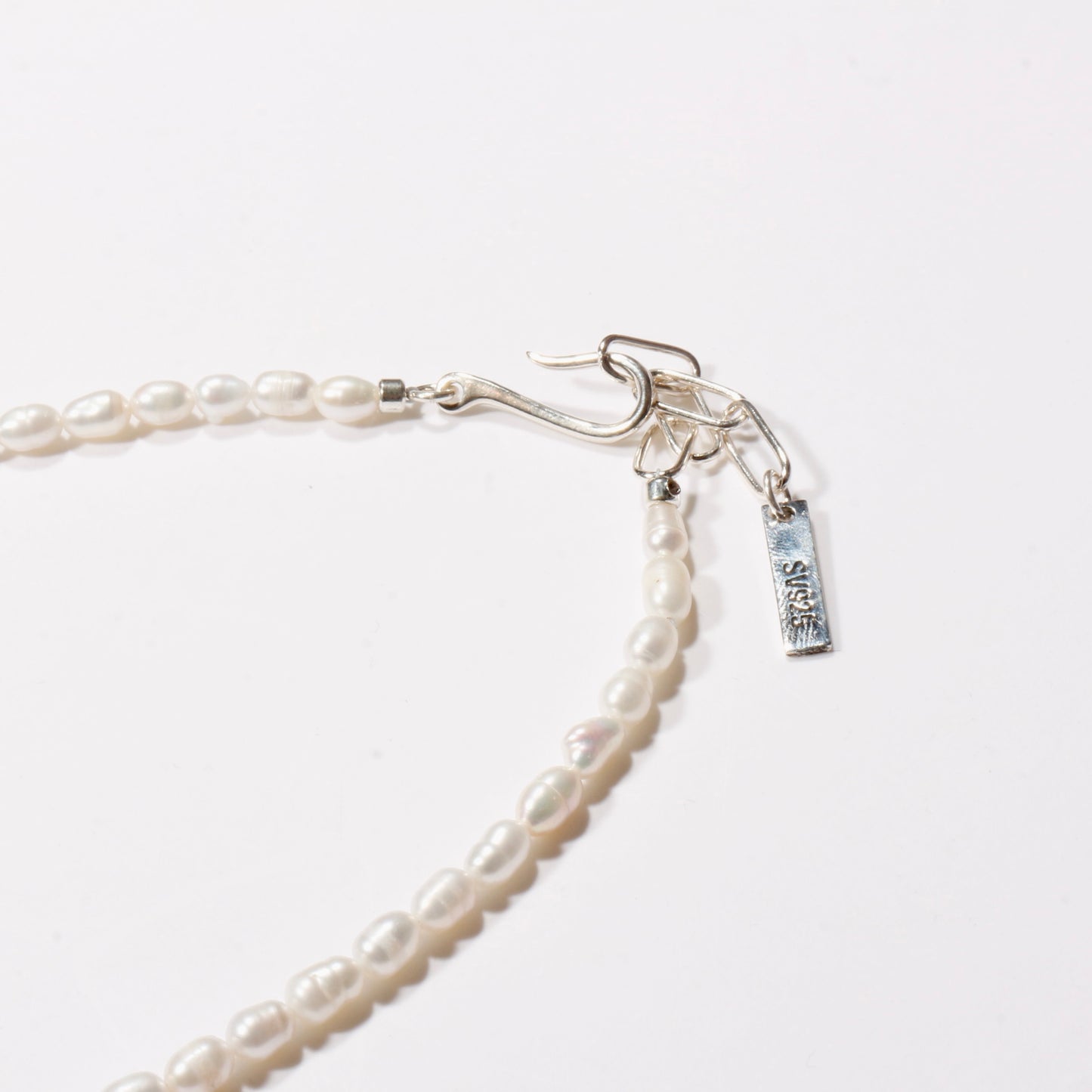 Orbit  Watch necklace / pearl