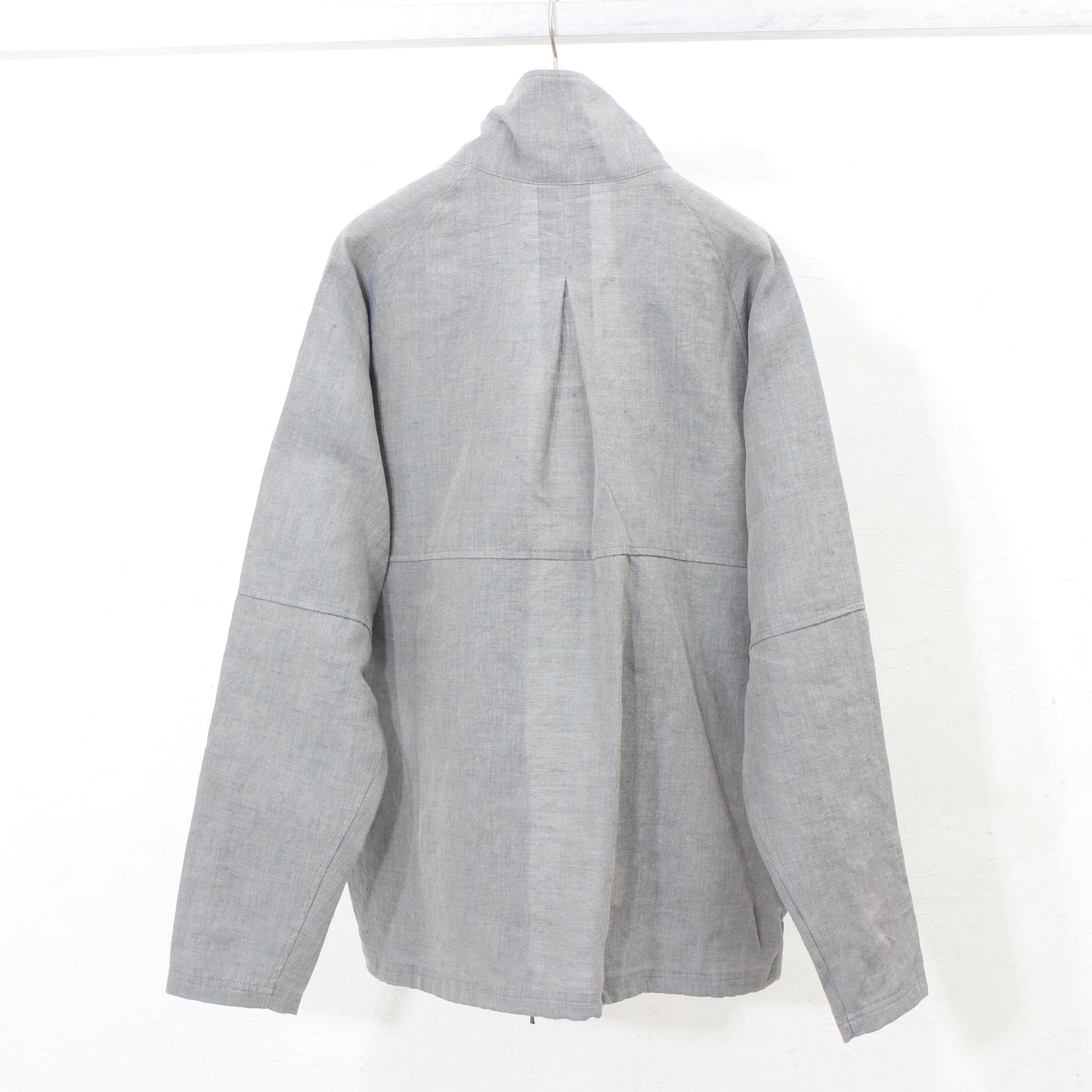 Linenwool Track Jacket  / saxblue