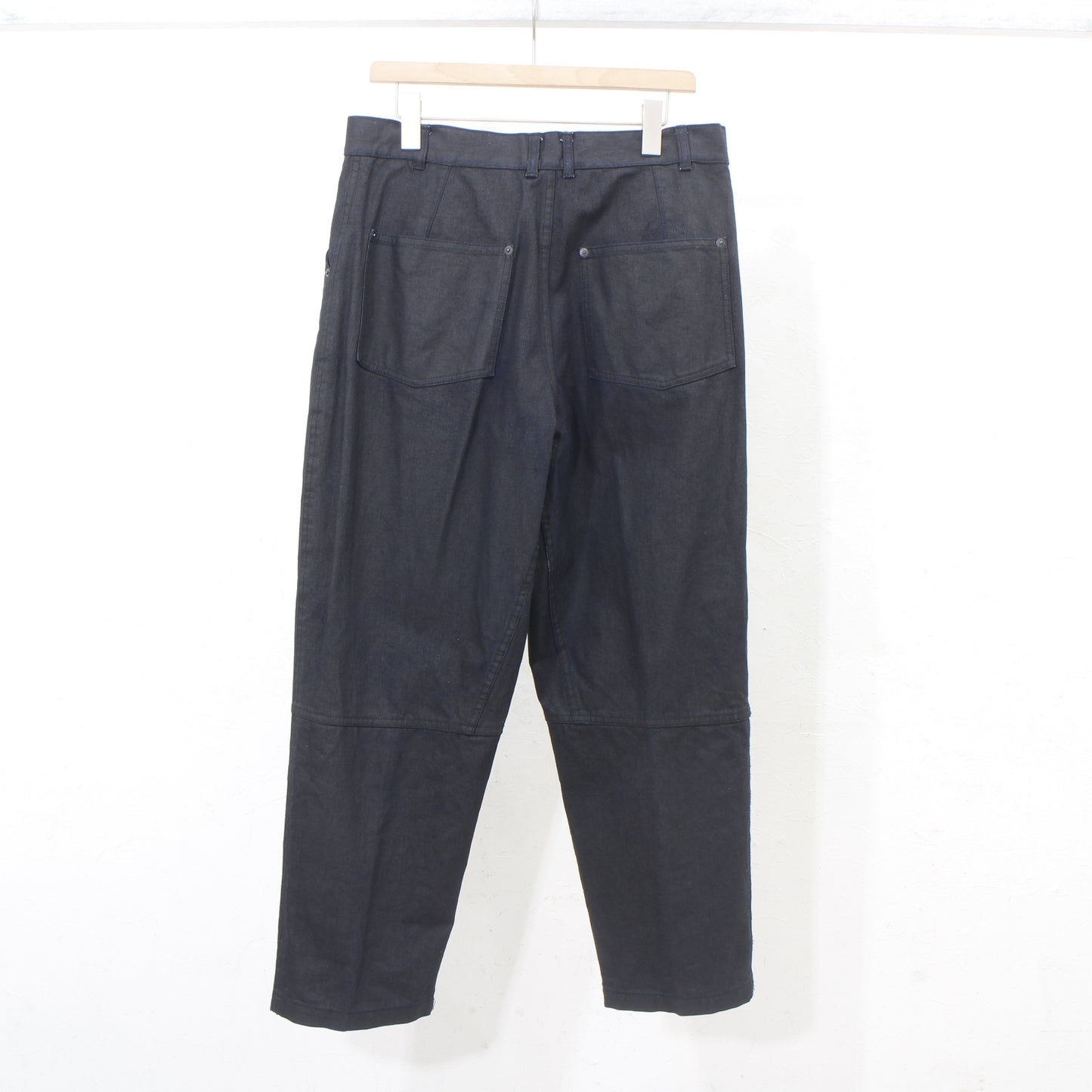 Sumi-Coating indigo Denim Pants / Sumi-black