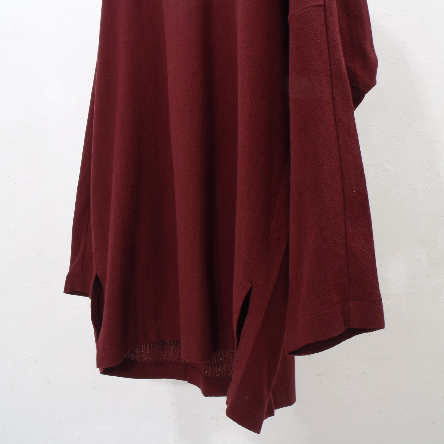 Amunzen Long Pullover / wine red