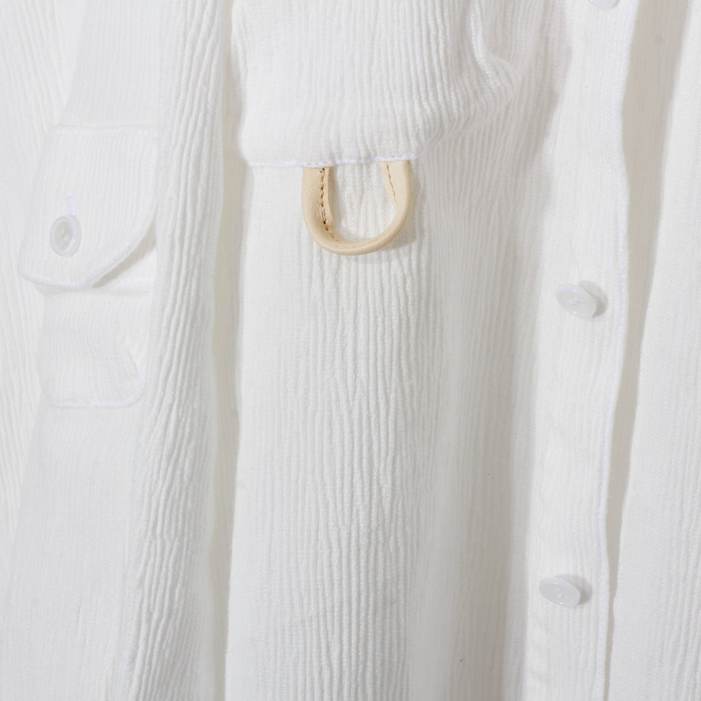 "eatable of many orders" / Celebration Scarf Shirts / off white