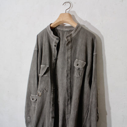 "eatable of many orders" / Celebration Scarf Shirts / charcoal