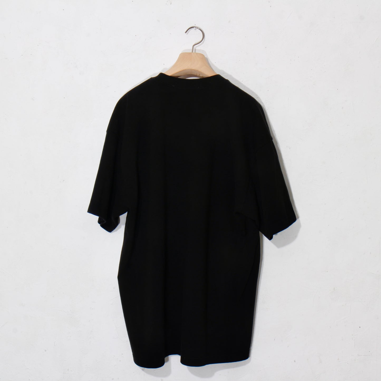 market print T-shirt / sox /bk