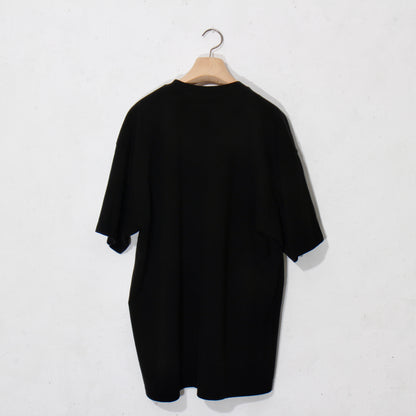 market print T-shirt / sox /bk