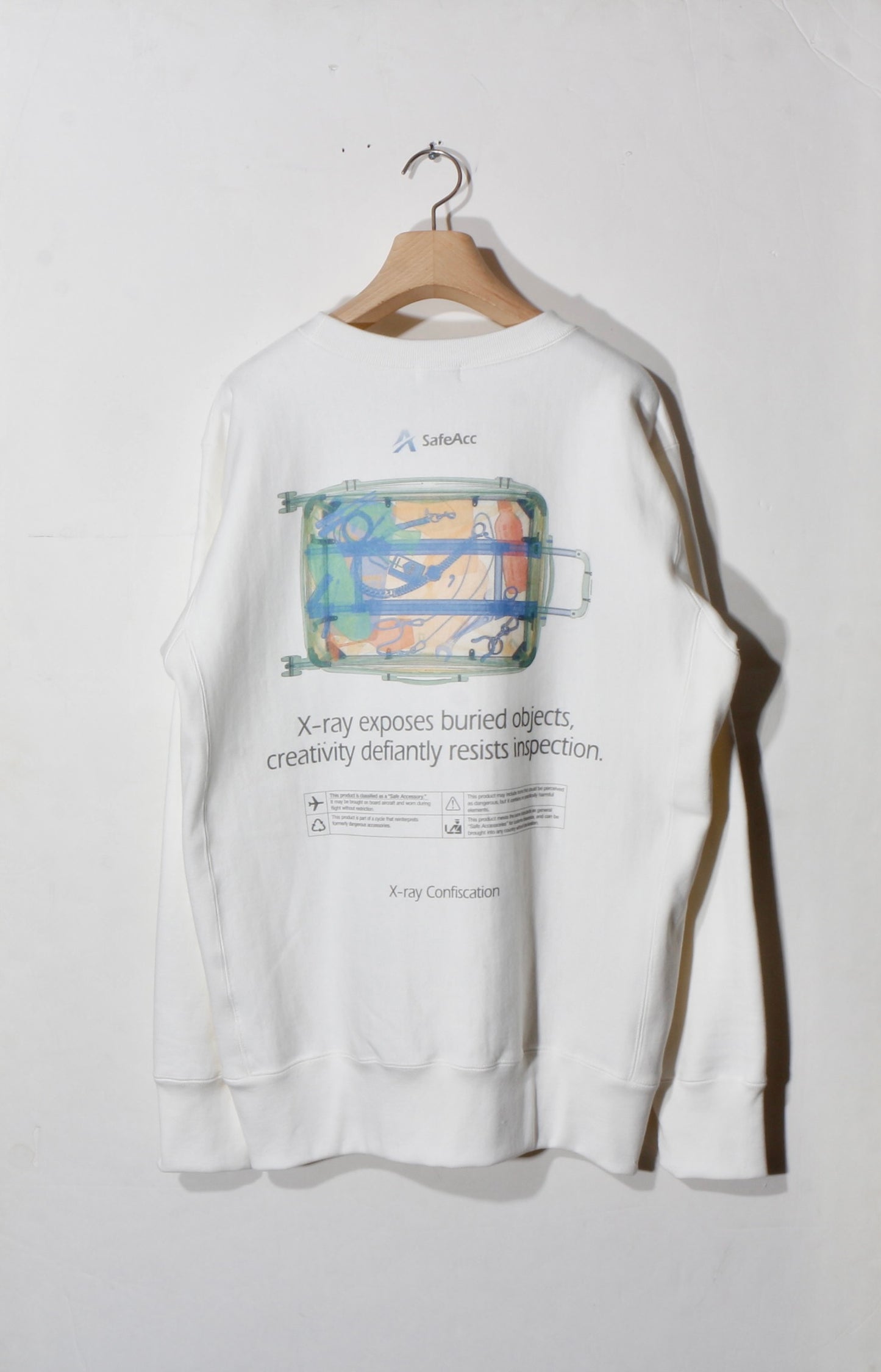 X-Ray Baggage Sweatshirts / white