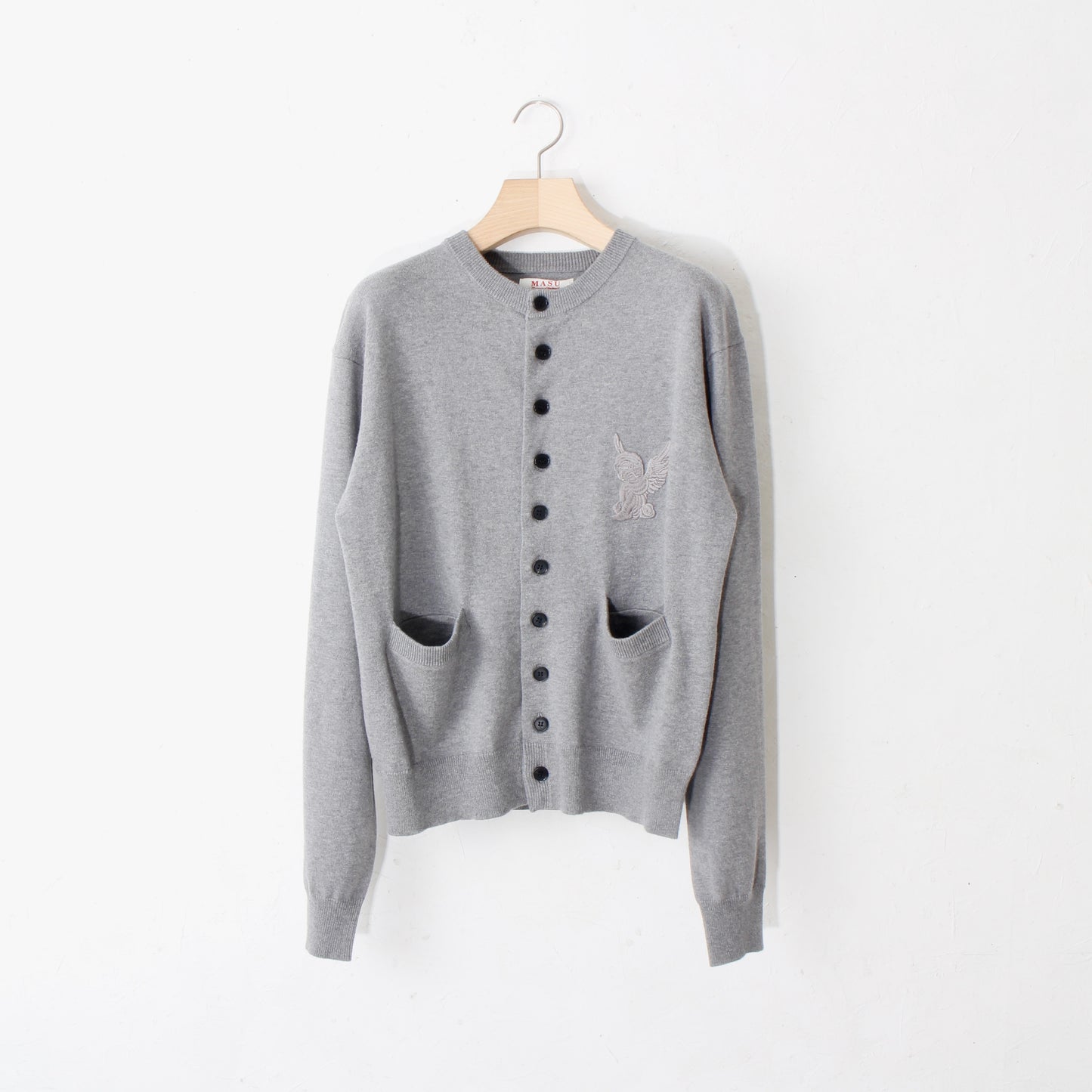 10 BUTTONS CARDIGAN /grey