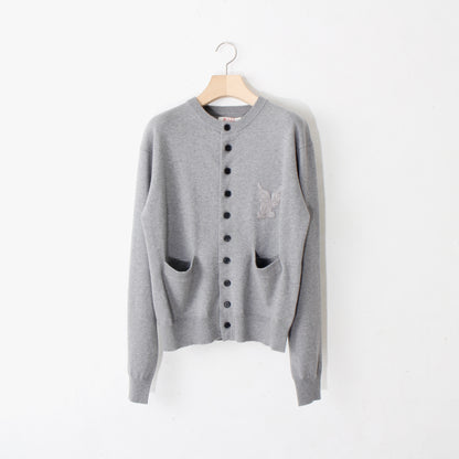 10 BUTTONS CARDIGAN /grey