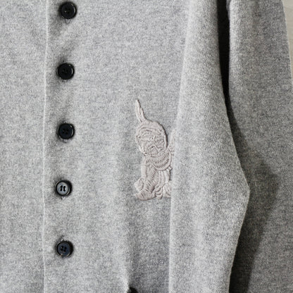10 BUTTONS CARDIGAN /grey