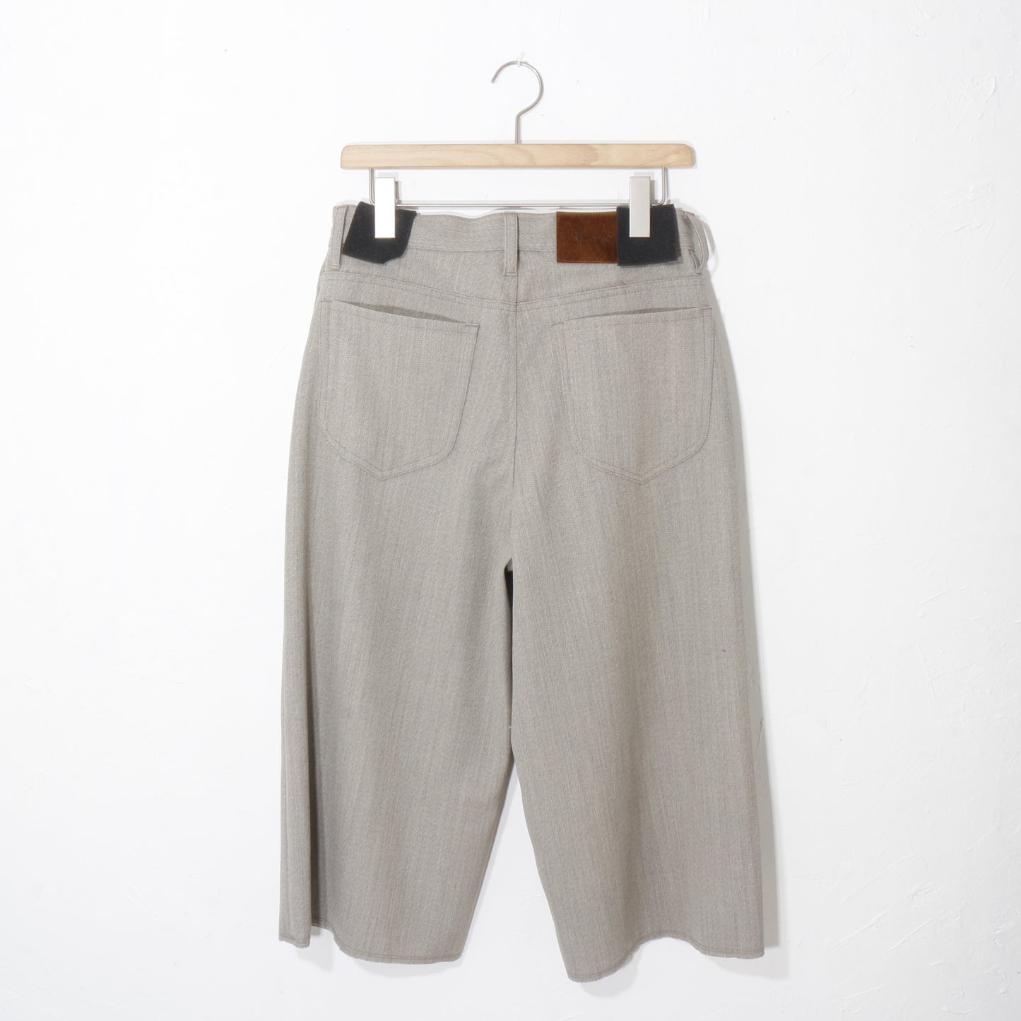 CANVAS SHORTS / white birch