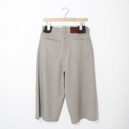 CANVAS SHORTS / white birch