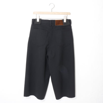 CANVAS SHORTS / black ebony