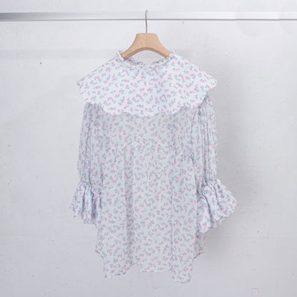 【custom order】natsumi osawa/pearl scalloped tunic※受注商品となります/9月2日(火）22:00締切となります