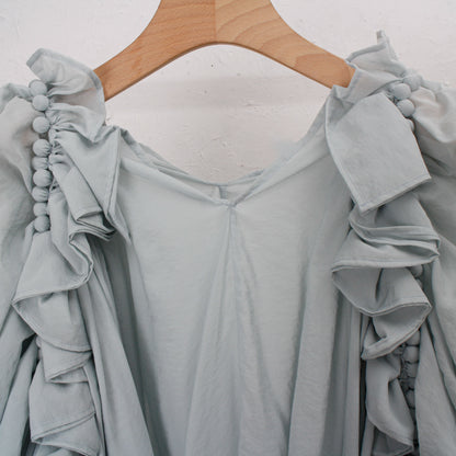 【custom order】natsumi osawa/papillon sleeve tops※受注商品となります/9月2日(火）22:00締切となります