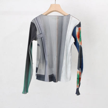 to do kotohayokozawa /Graphic Top /green