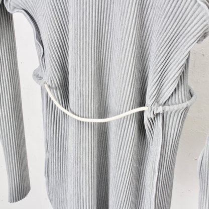 to do kotohayokozawa /CRISP ROPE CARDIGAN / gray