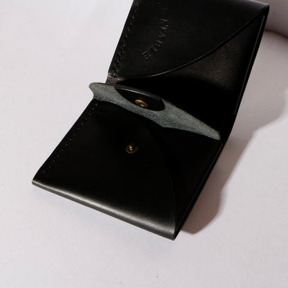 square wallet / black