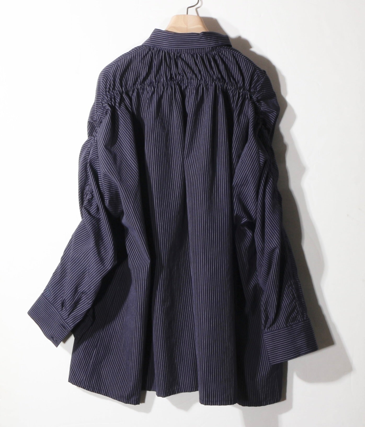 Archaeology Pin Stripe  Shirt / navy
