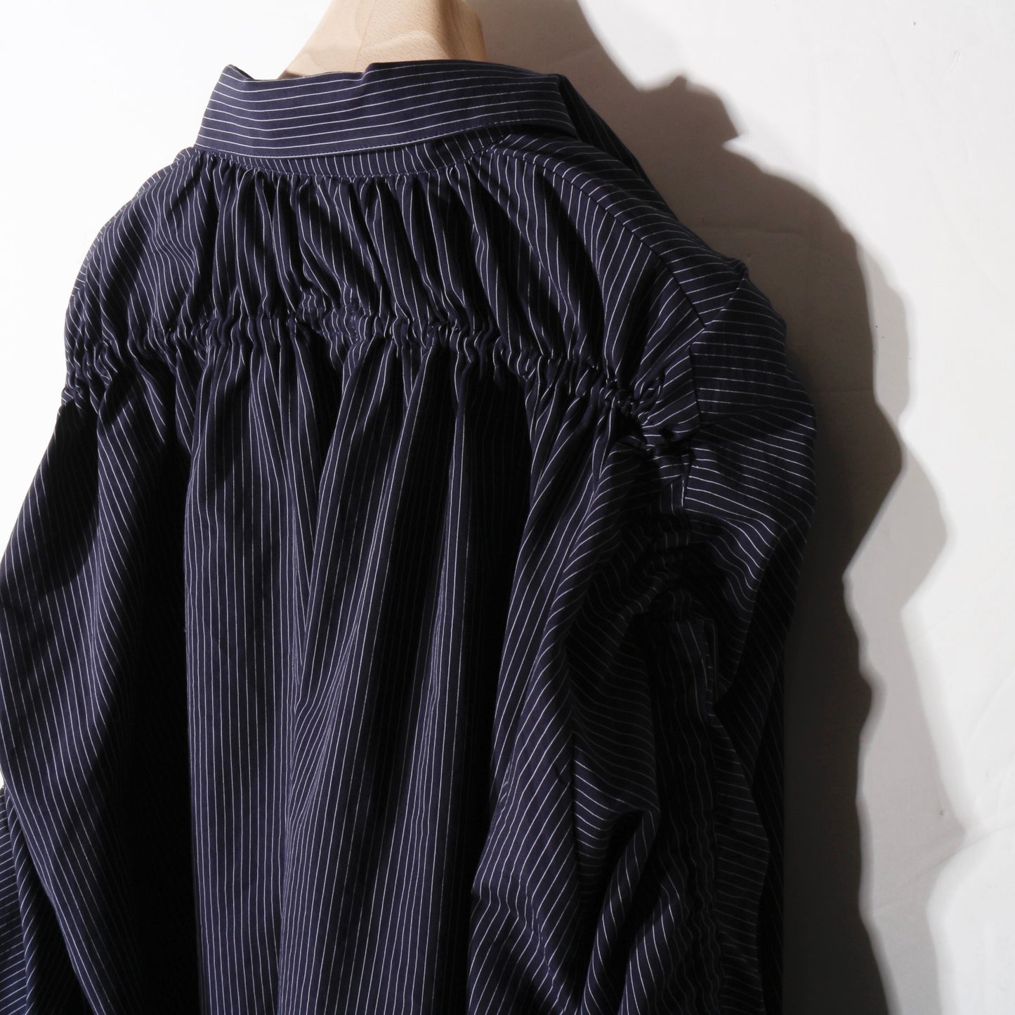 Archaeology Pin Stripe  Shirt / navy