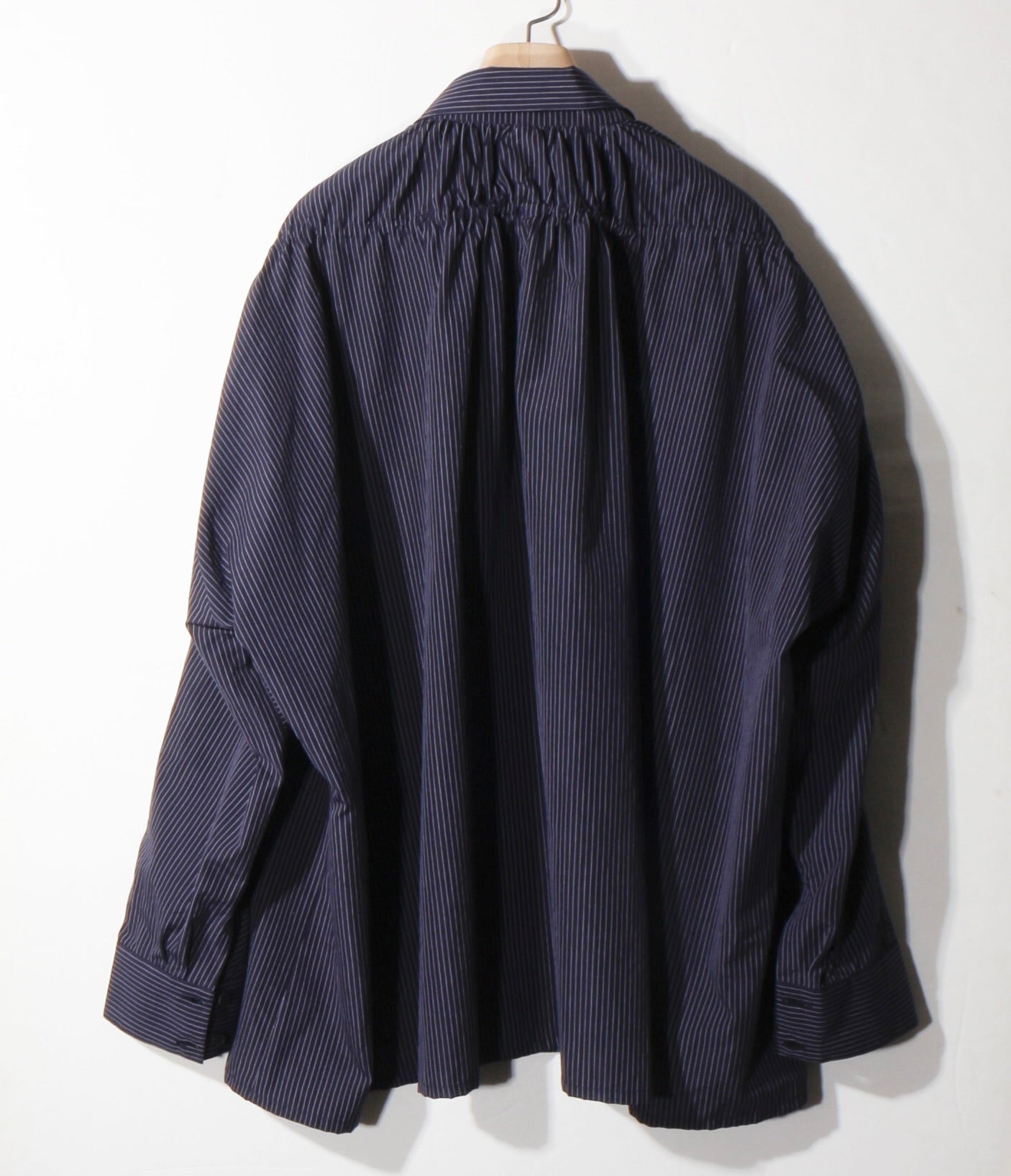 Archaeology Pin Stripe  Shirt / navy