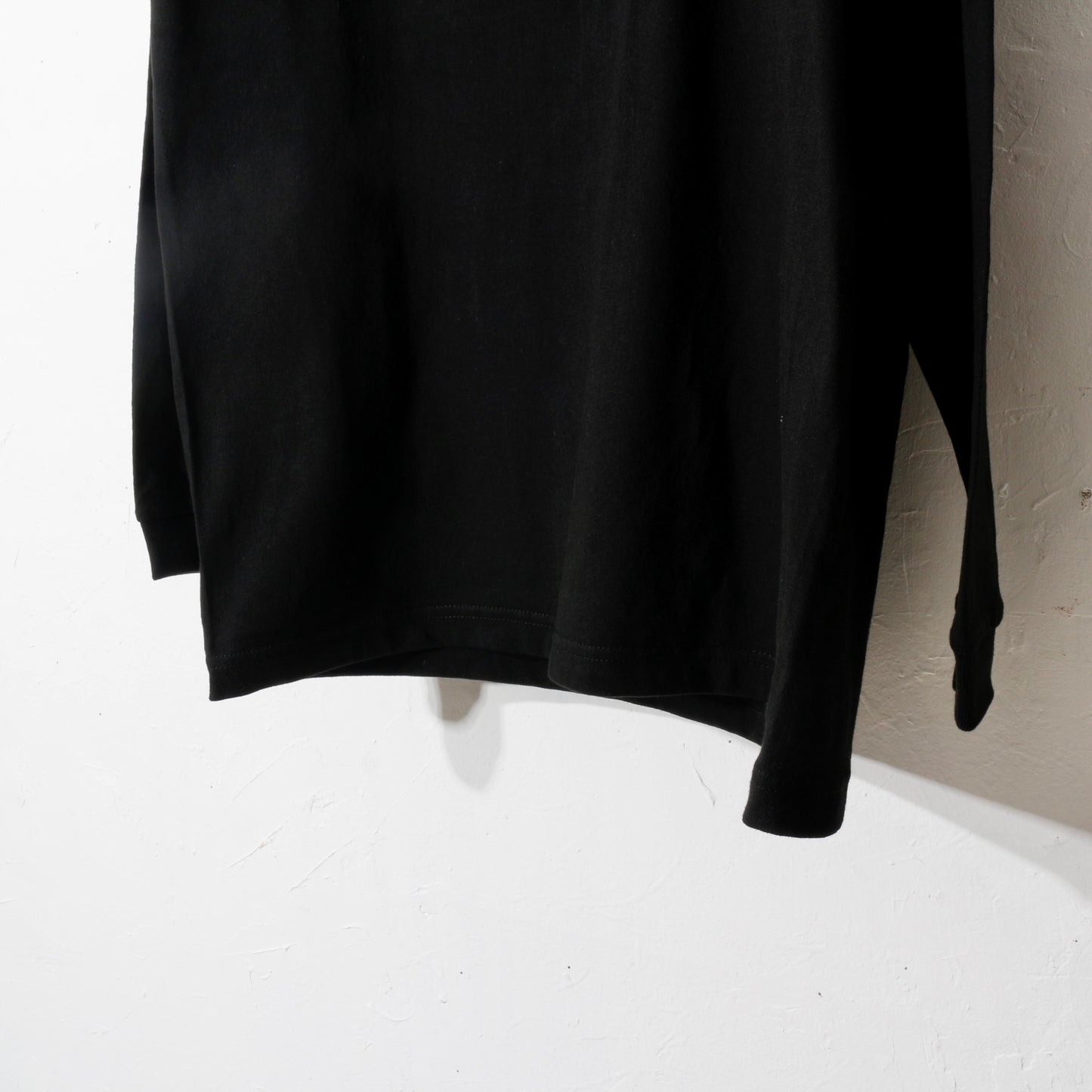 I'm abる to L/S T-shirt / bk