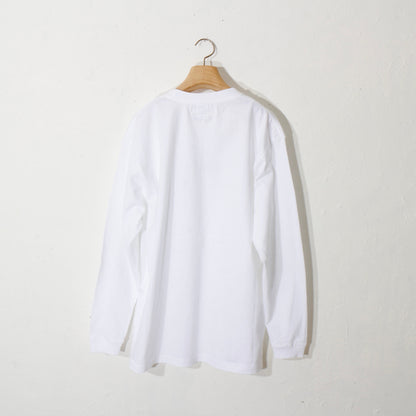 I'm abる to L/S T-shirt / wh