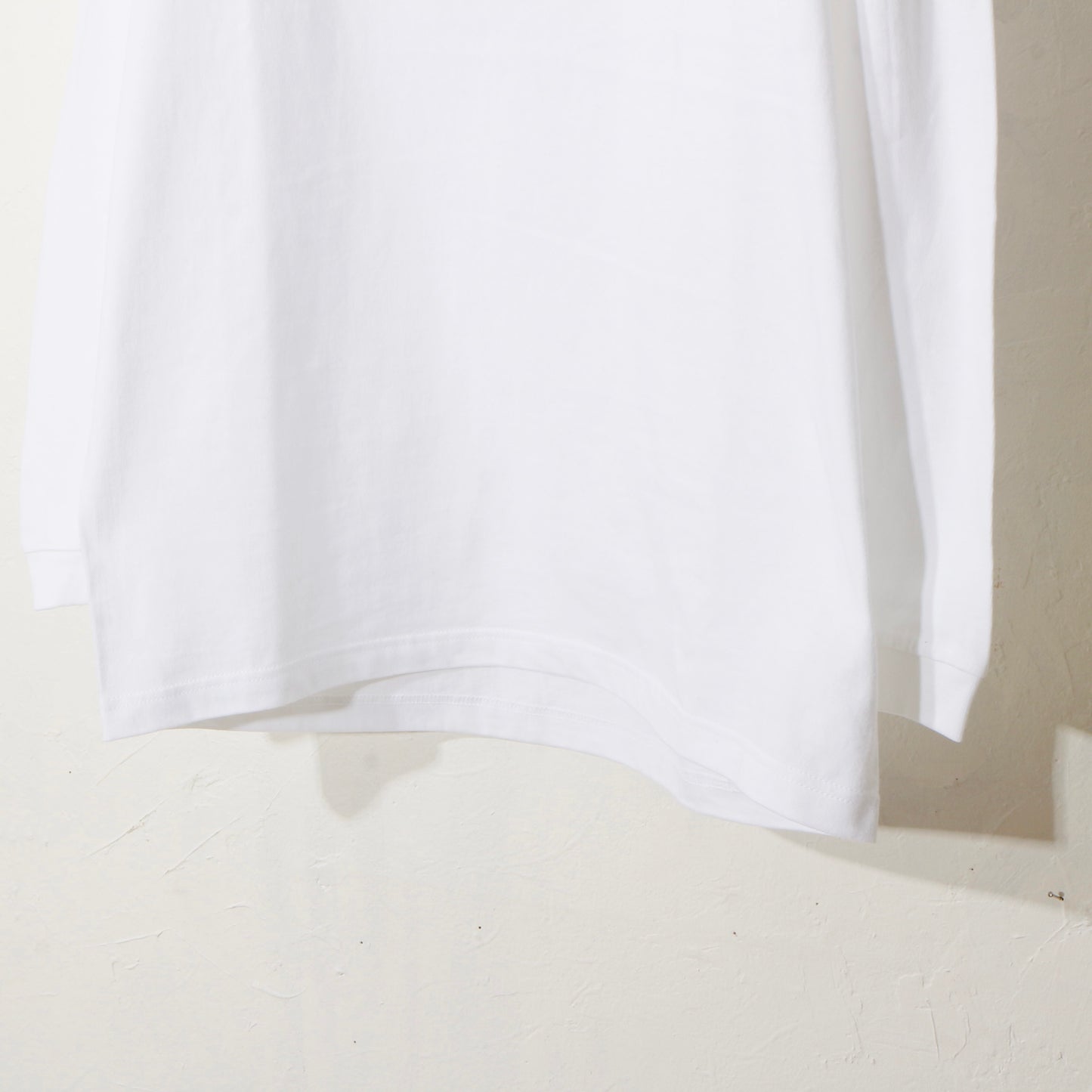 Sustainabる  / L/S T-shirt. / wh