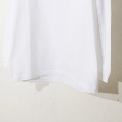 Sustainabる  / L/S T-shirt. / wh