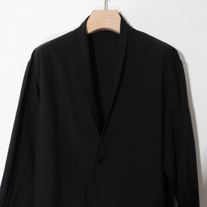 OC絹シャンブレー羽織 / 黒