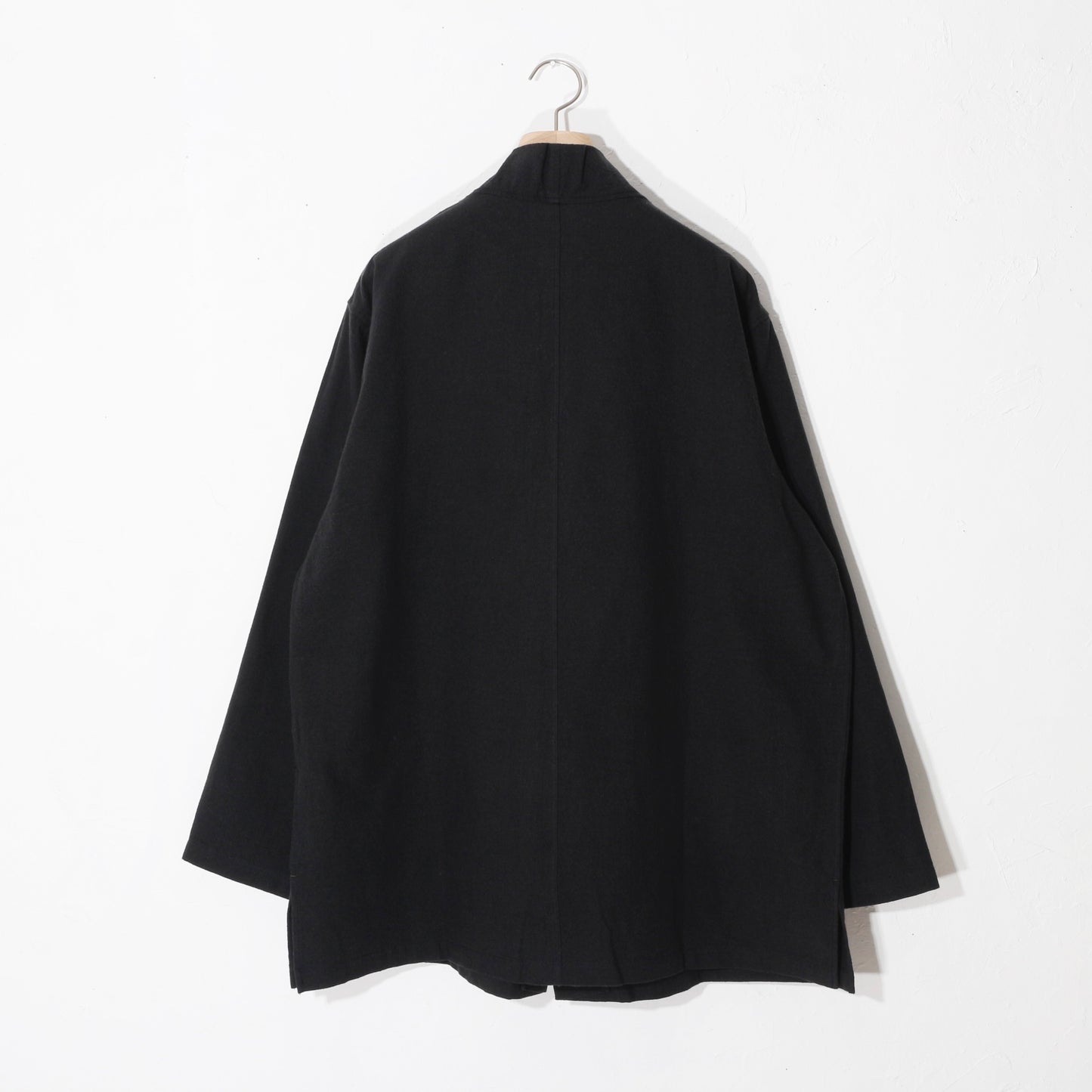 OC絹シャンブレー羽織 / 黒