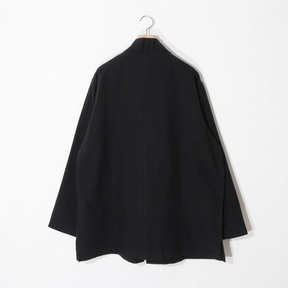 OC絹シャンブレー羽織 / 黒