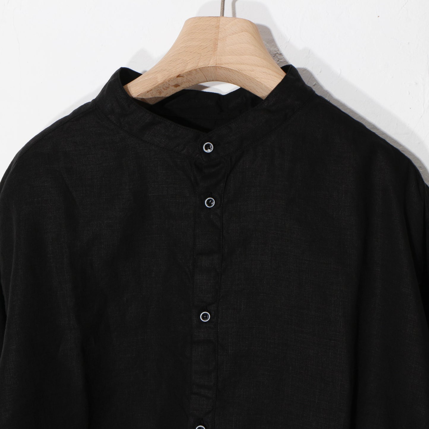 大麻シャツ3 / 黒