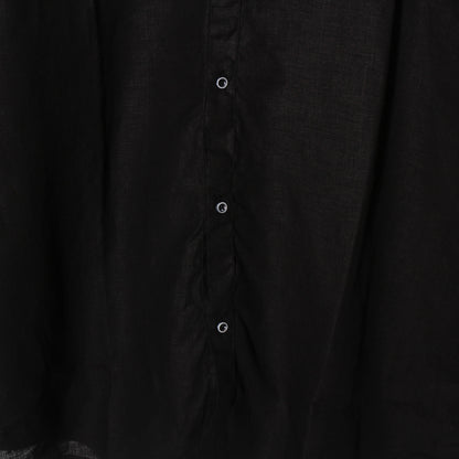 大麻シャツ3 / 黒