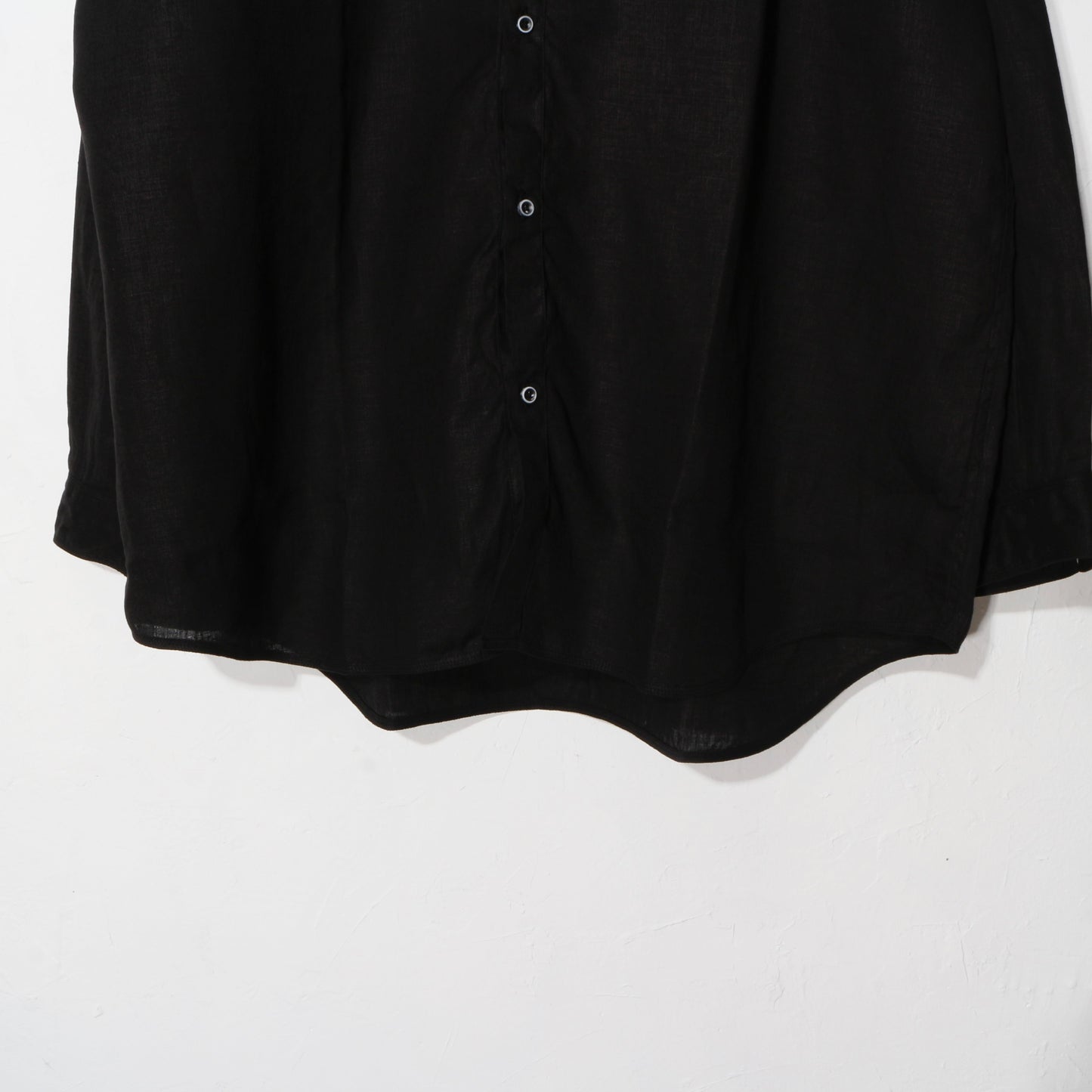 大麻シャツ3 / 黒