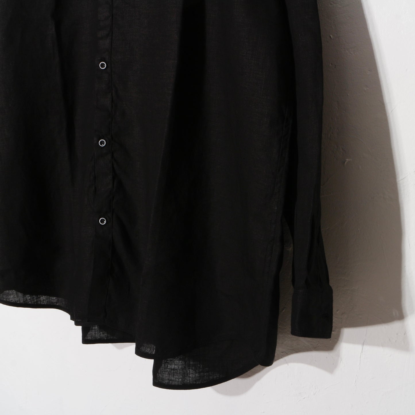 大麻シャツ3 / 黒