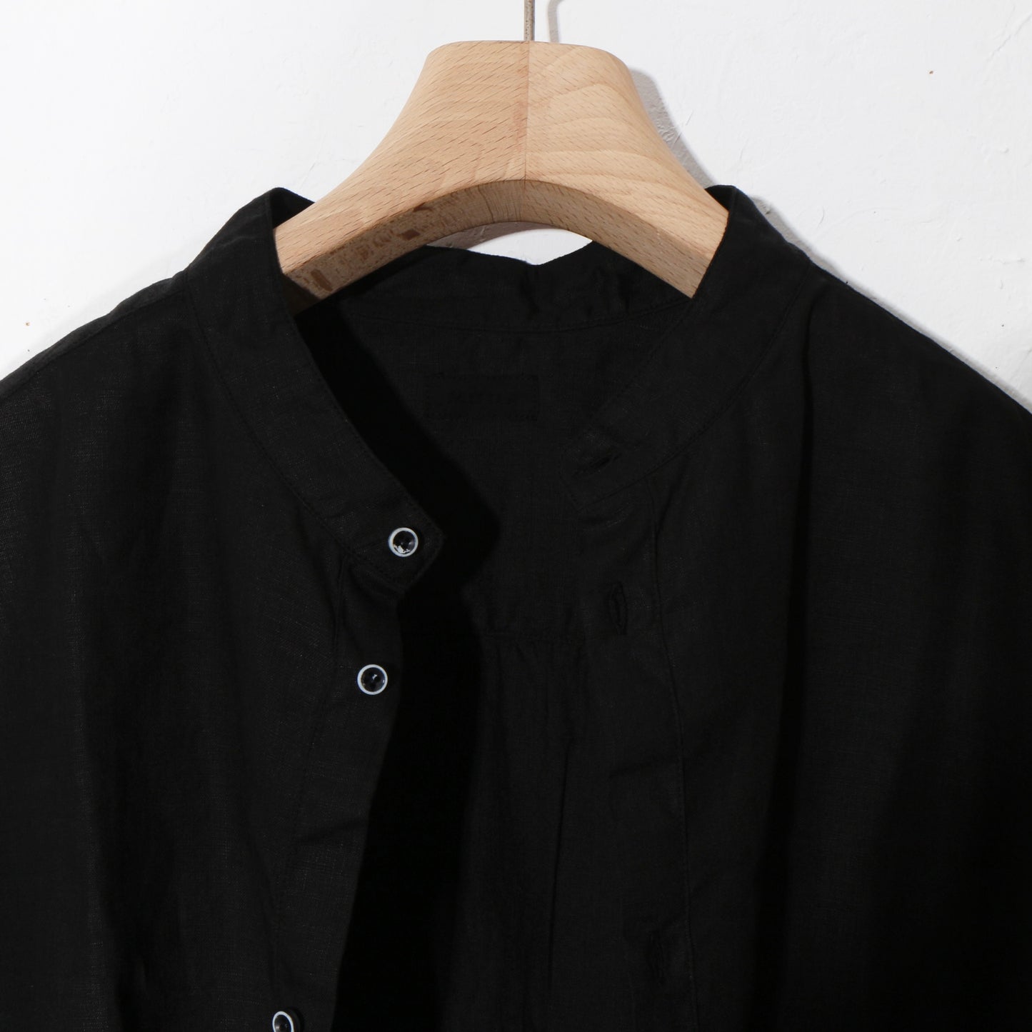 大麻シャツ3 / 黒