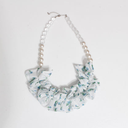 natsumi osawa/shibori friil necklace