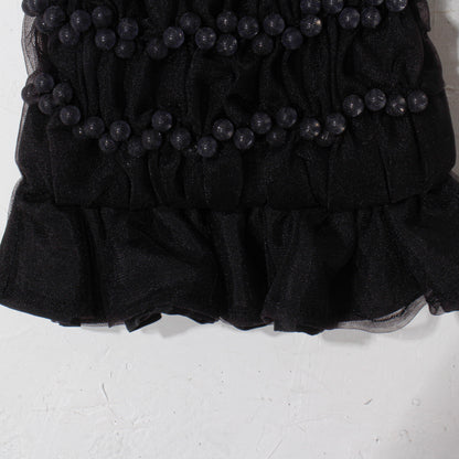 【新作】natsumi osawa/shibori tulle pochette