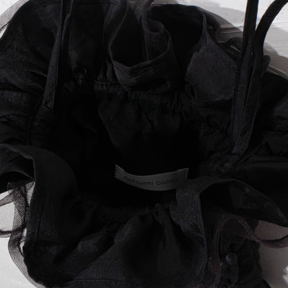 【新作】natsumi osawa/shibori tulle pochette