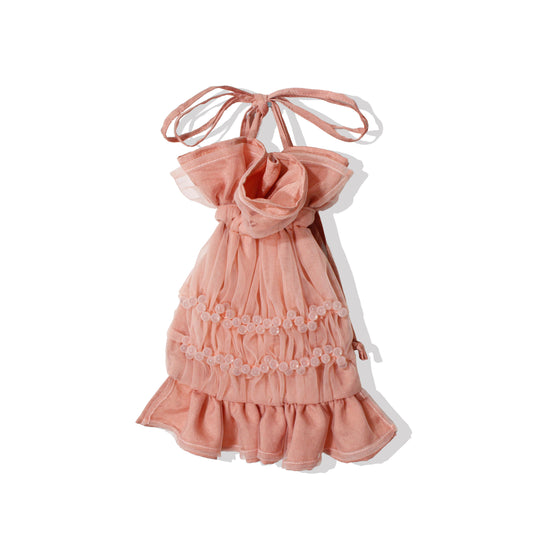 【新作】natsumi osawa/shibori tulle pochette