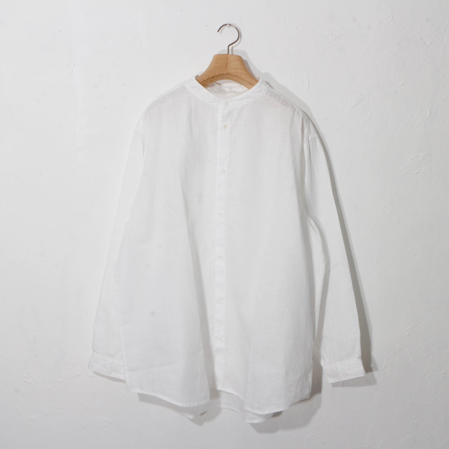 大麻シャツ3 / 白