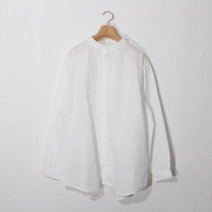 大麻シャツ3 / 白