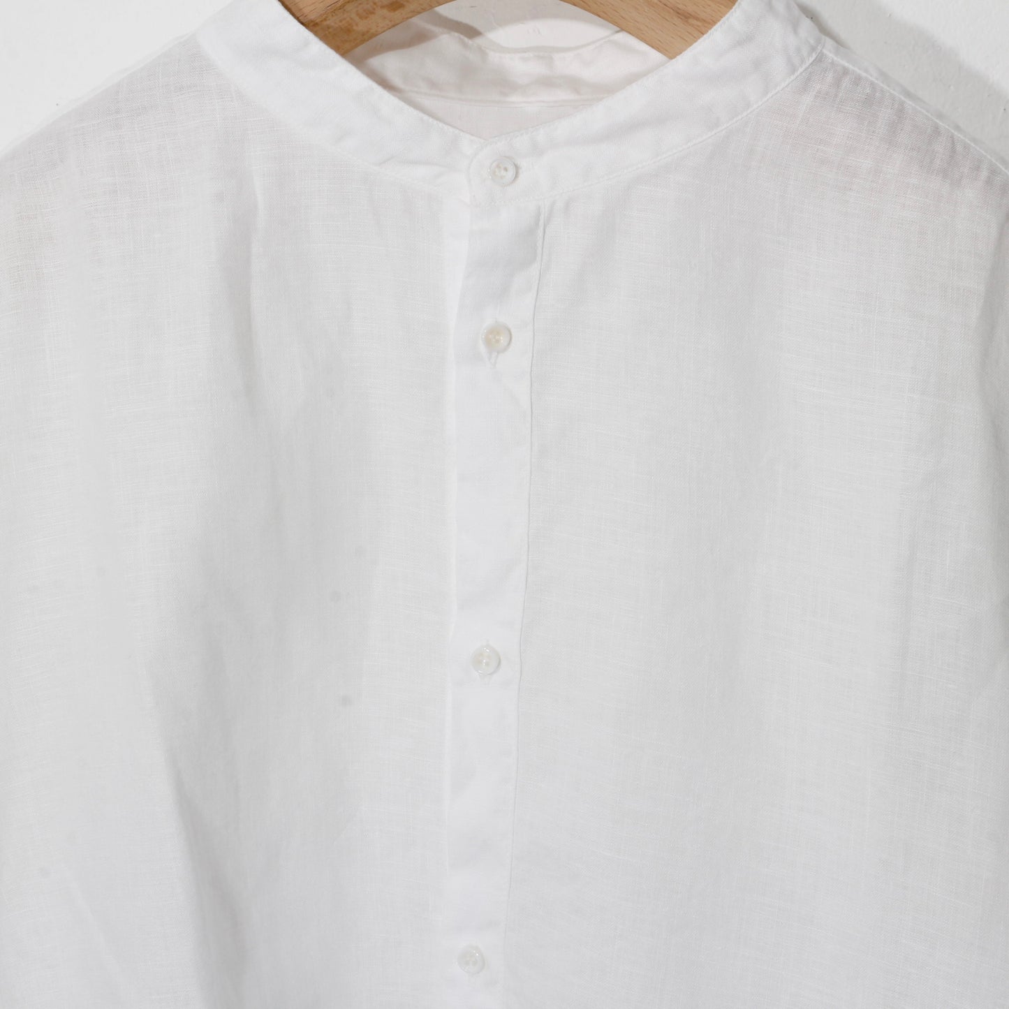 大麻シャツ3 / 白