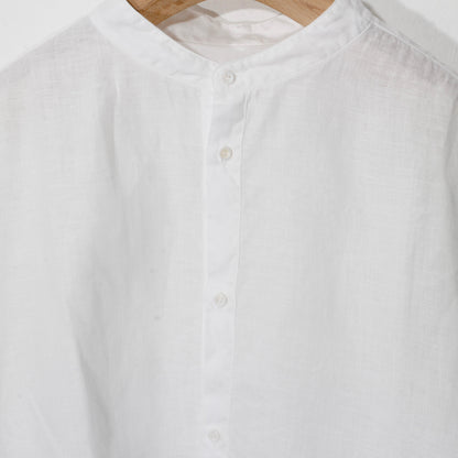 大麻シャツ3 / 白