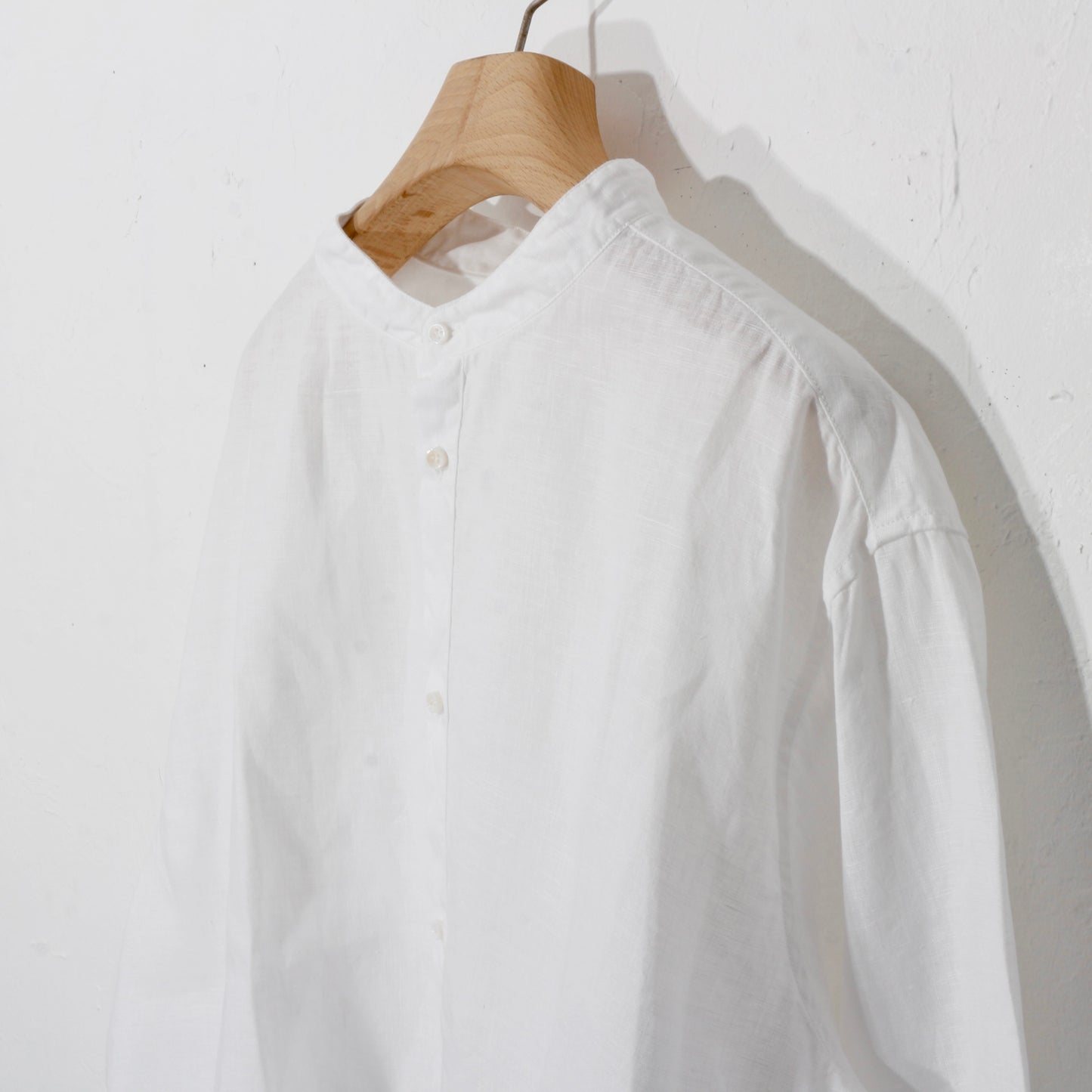 大麻シャツ3 / 白