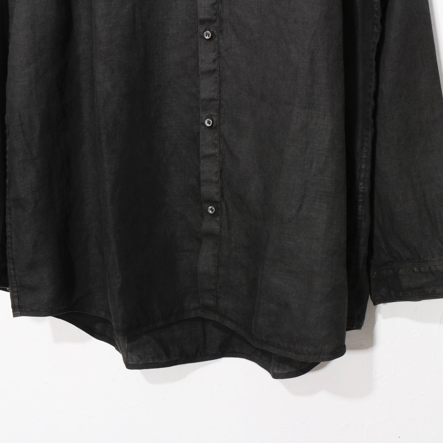 大麻シャツ3 / 炭