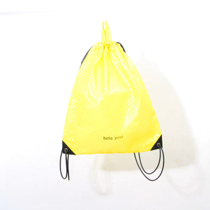 bubble wrap knap sac / yellow