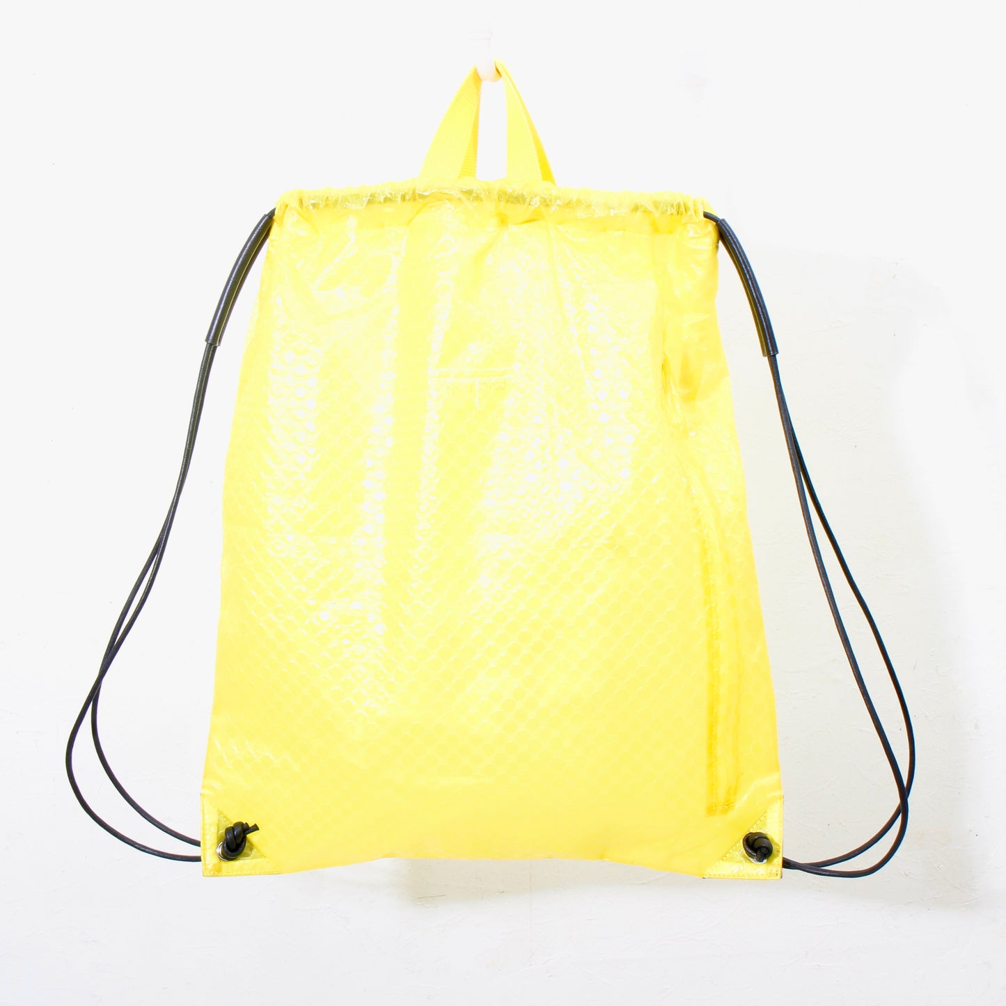 bubble wrap knap sac / yellow